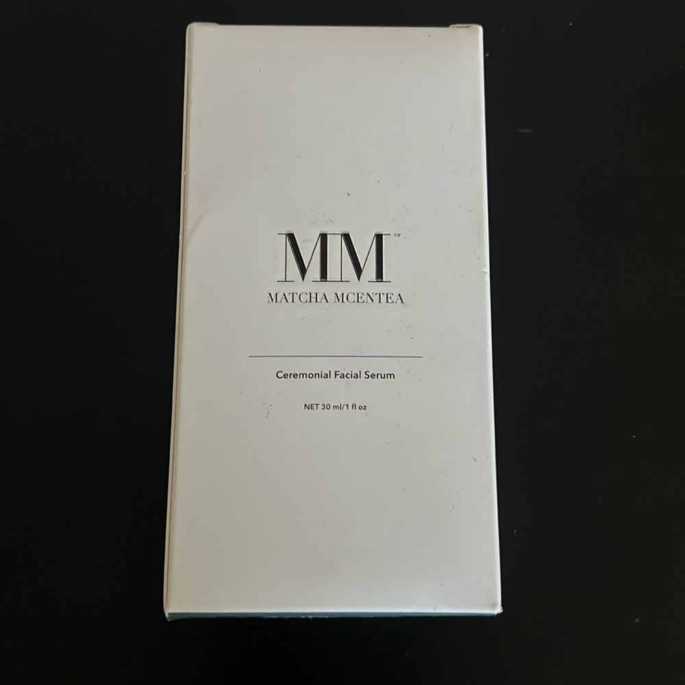 Matcha Mcentea Ceremonial Facial Serum / 30 mL / NWT